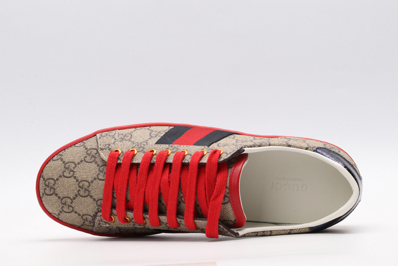 g*u*i ace embroidered low-top sneaker