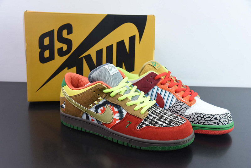 nike sb dunk low what the dunk 318403-141
