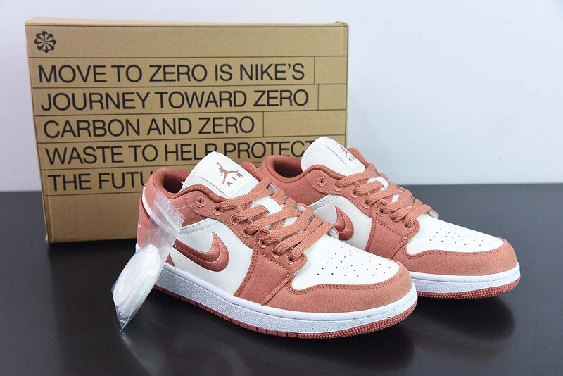 air jordan 1 low se canvas "orange" fn3722-801