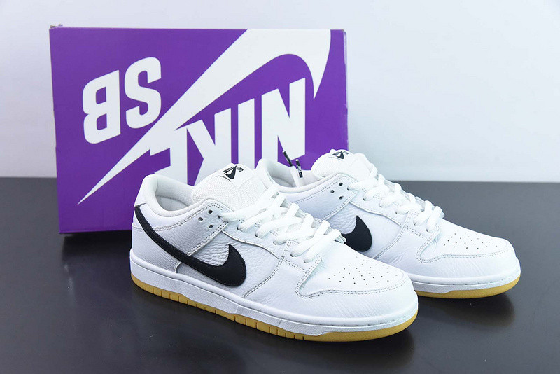 nike sb dunk low white gum cd2563-101