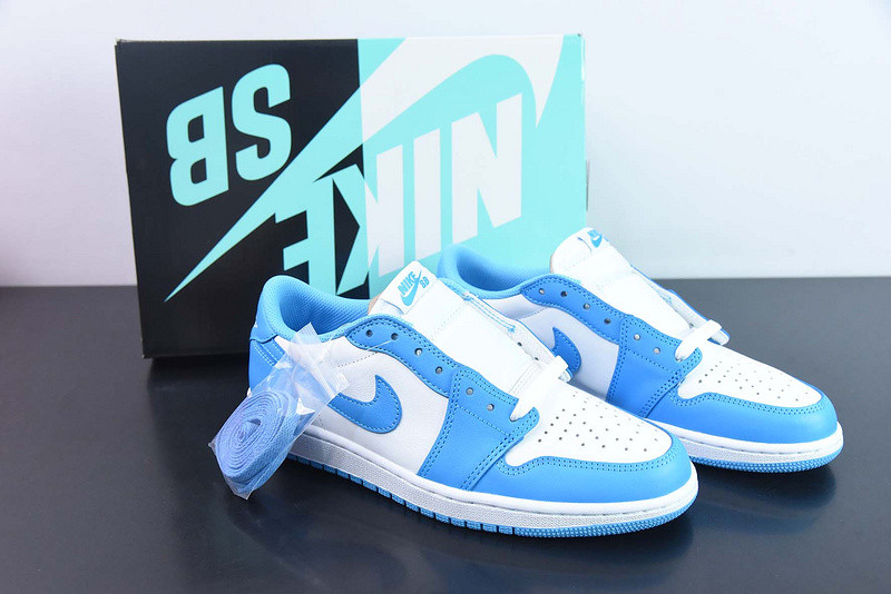 nike sb x air jordan 1low "unc" cj7891-401