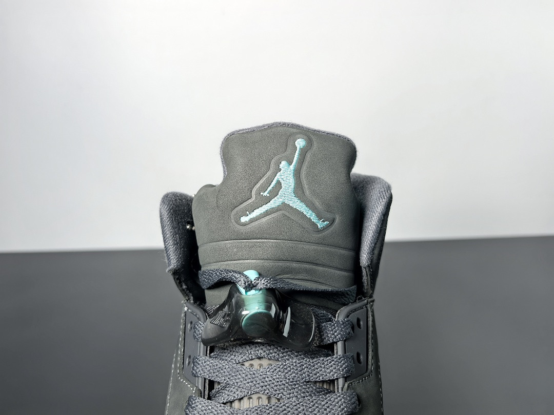 Air Jordan 5 Retro SoleFly Black Aurora Green IU0734-001