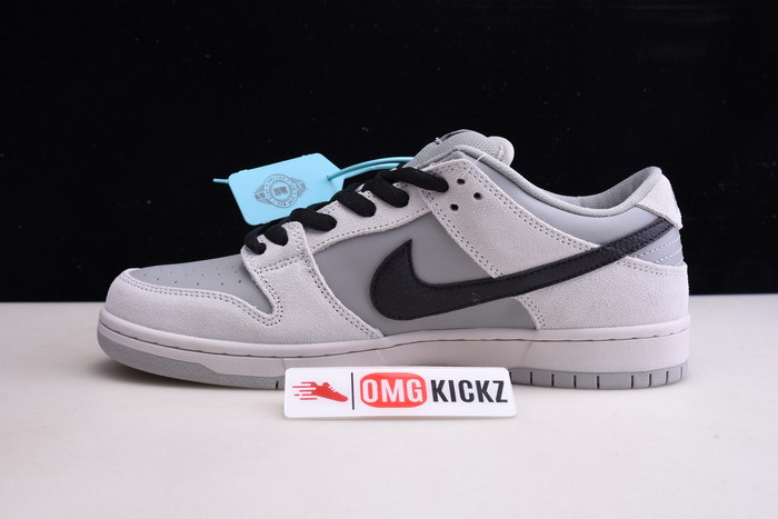 nike sb dunk low pro grey black