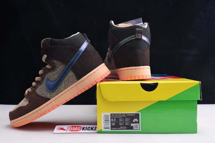 nikesb dunk high concepts turdunken dc6887-200