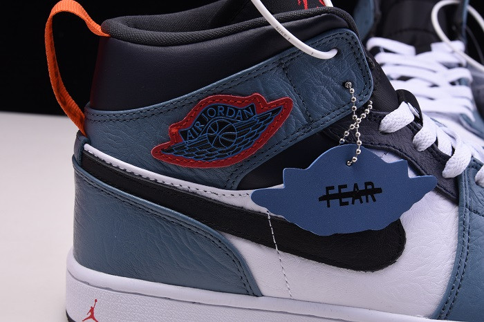 F**etasm air jordan 1 mid fearless cu2802-100
