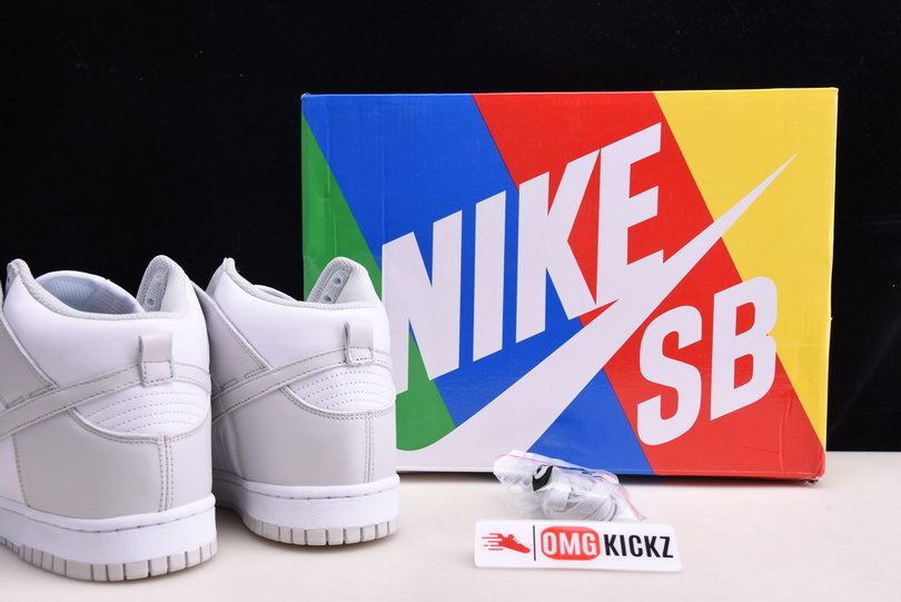 nike dunk high retro white vast grey （2021）dd1399-100