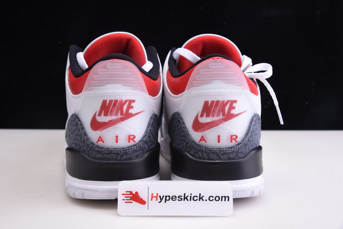 air jordan 3denim "fire red" cz6431-100