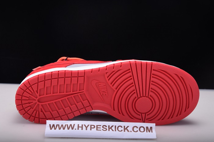 of nike dunk low leather university red ct0856-600