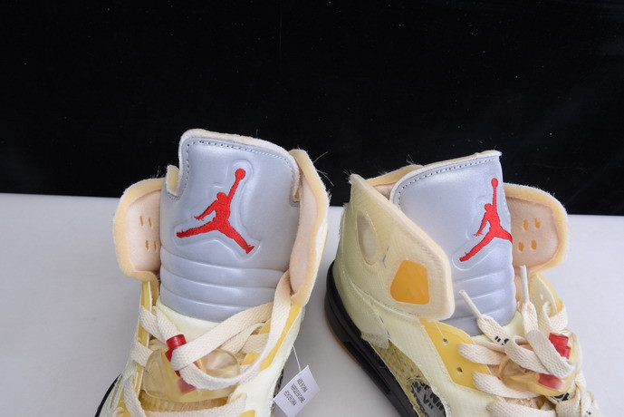 of air jordan 5 sail dh8565-100