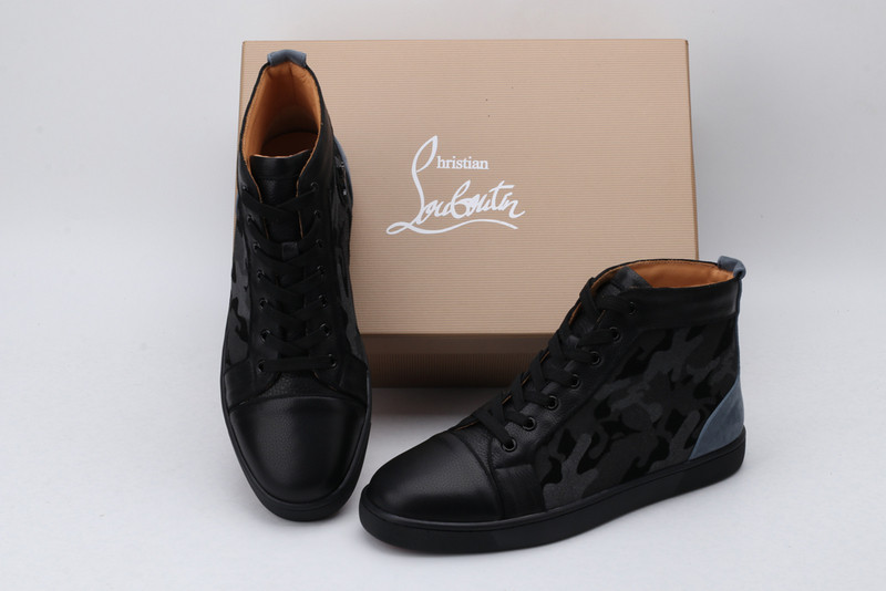 chian louin high top sneaker