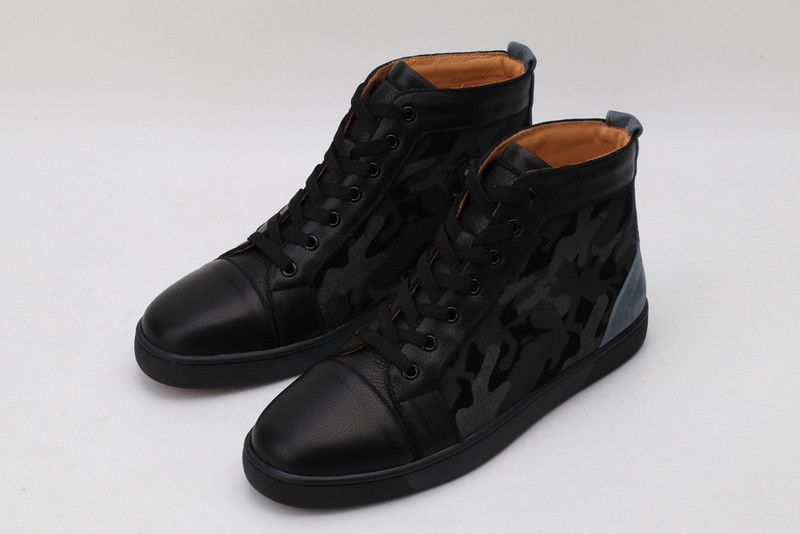 chian louin high top sneaker