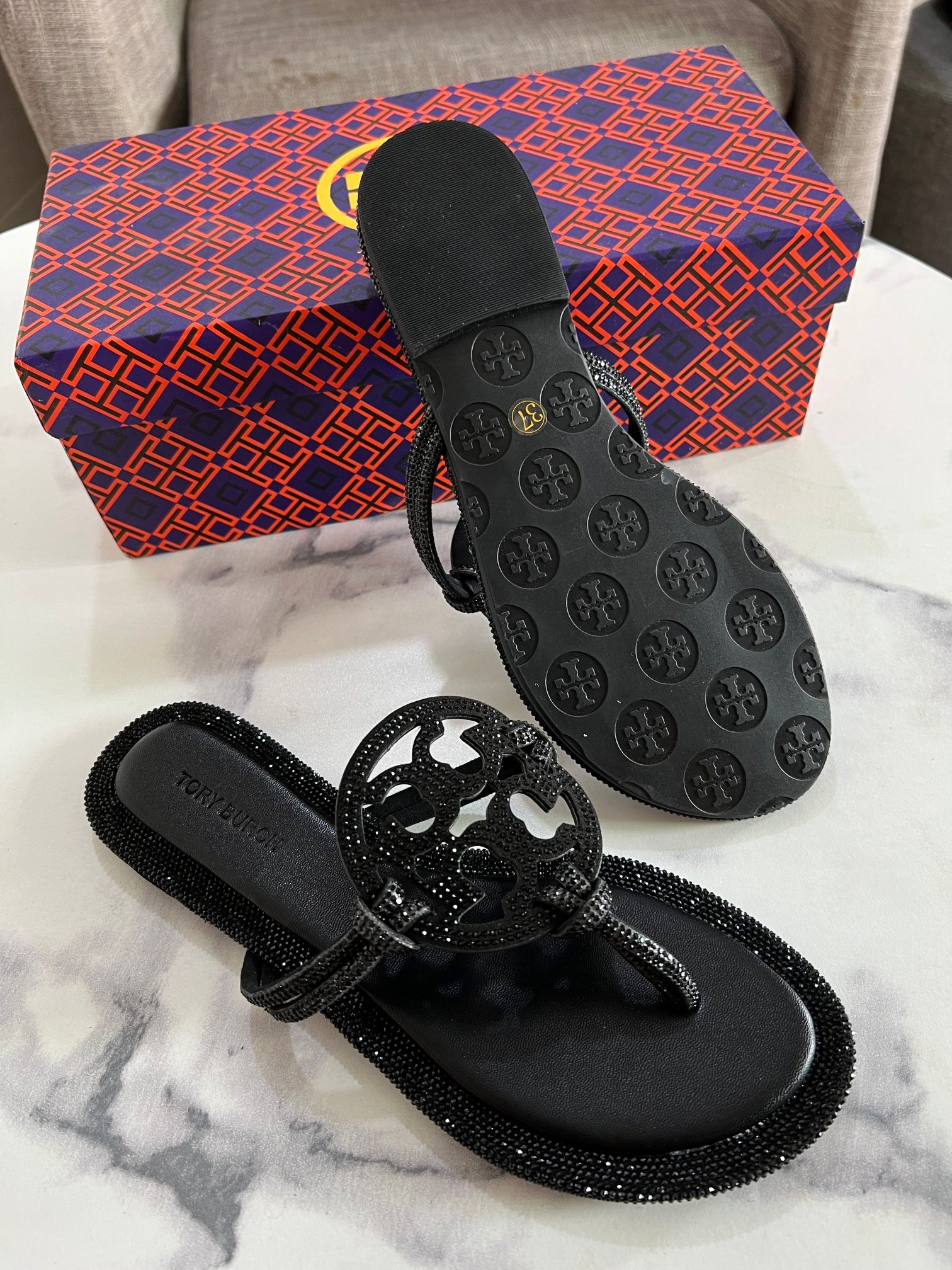 tory burch slide