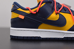 of nike dunk low leather blue&yellow ct0856-700​​​​​​​