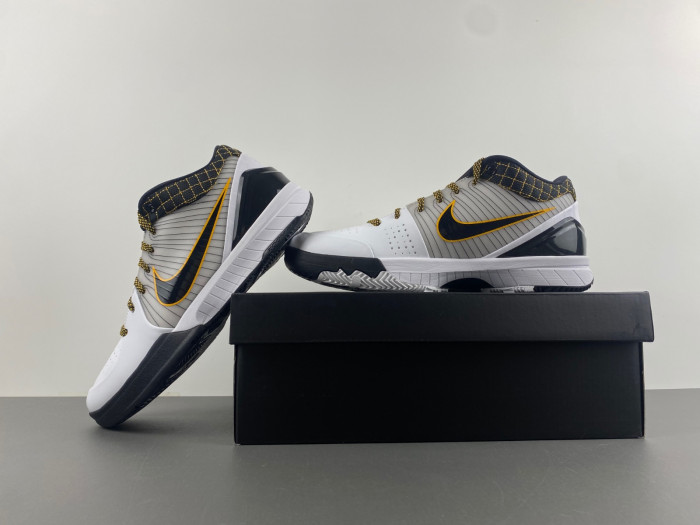 Nike Kobe 4 Protro White Black Del Sol AV6339-101