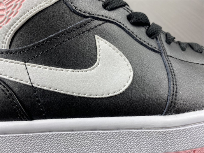 Jordan 1 Mid Arctic Pink Black (GS) 555112-061