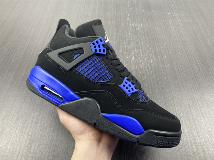 AIR JORDAN 4 RETRO BLACK GAME ROYAL