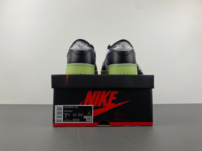 Air Jordan 1 Low GS "Black Raspberry" HF0410-001