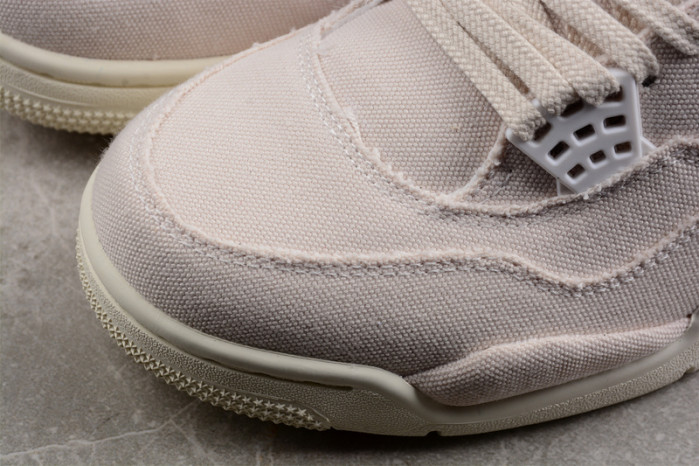 AIR JORDAN 4 CANVAS SAIL CEMENT GREY DQ4909-100