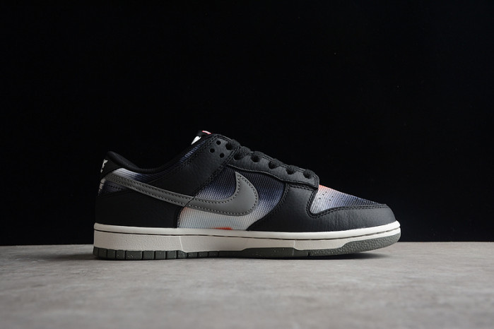 Nike Dunk Low Graffiti Black Red DM0108-001