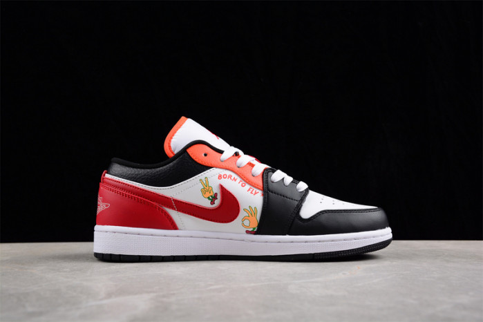 Air Jordan 1 Low GS Flaming FJ7222-101