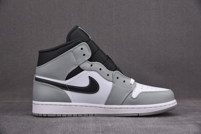 AIR JORDAN 1 MID “LIGHT SMOKE GREY” 554724-078