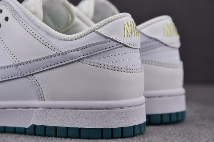 Nike Dunk Low GS White Grey Teal FD9911-101