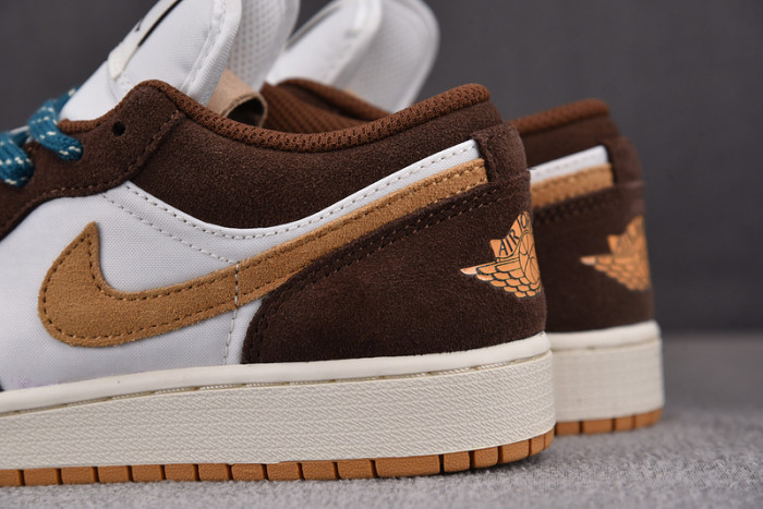 AIR JORDAN 1 LOW GS CACAO WOW GEODE TEAL FB2216-200