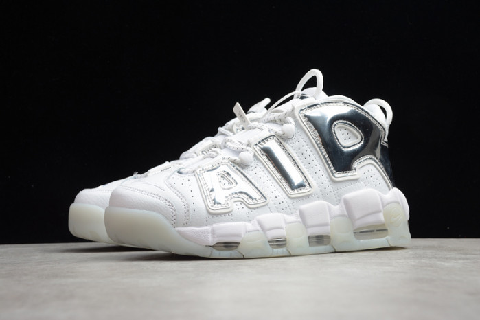Nike Air More Uptempo White Chrome Blue Tint 917593-100