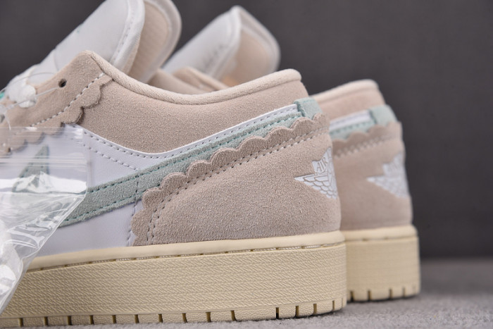 AIR JORDAN 1 LOW GS WHITE PINK SOFT BLUE DZ5356-800