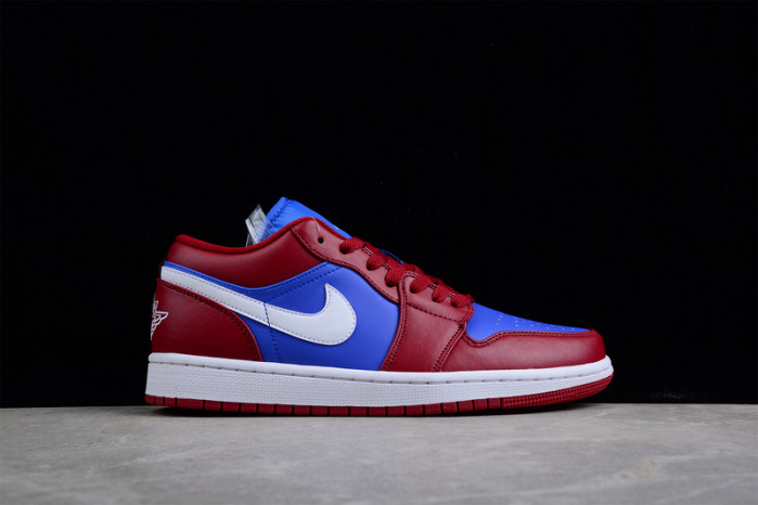 Jordan 1 Low Pomegranate Medium Blue (W) DC0774-604