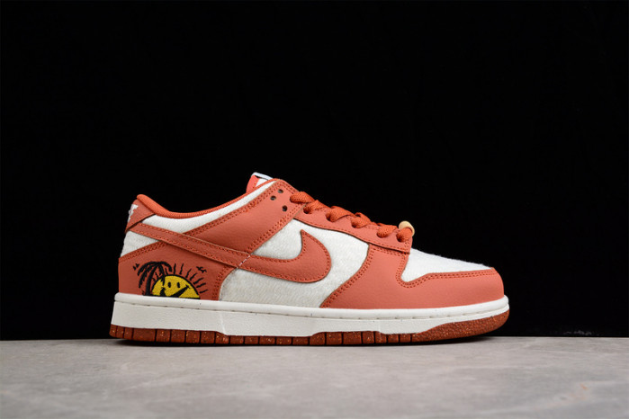 Nike Dunk Low “Sun Club” White Brown DR5475-100