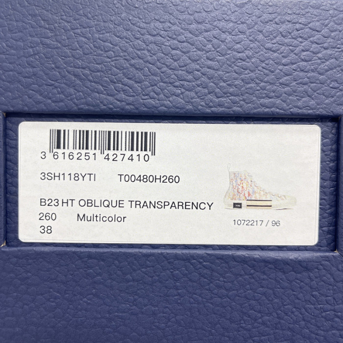 B23 OBLIQUE HIGH low SNEAKERS T00480H085