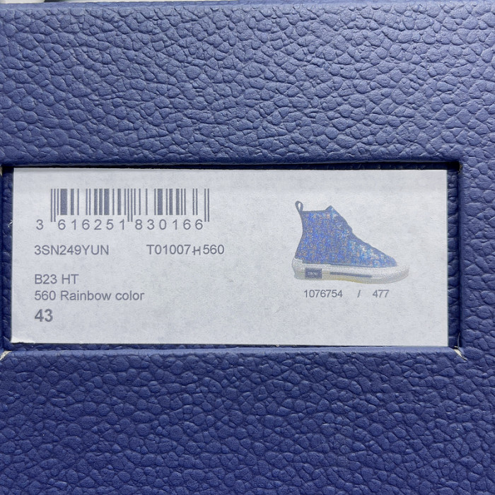 B23 OBLIQUE HIGH low SNEAKERS T00480H097