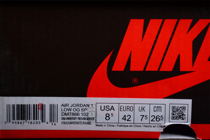 Air Jordan 1 Low OG SP"BGreen Toe"