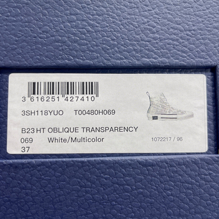 B23 OBLIQUE HIGH low SNEAKERS T00480H089