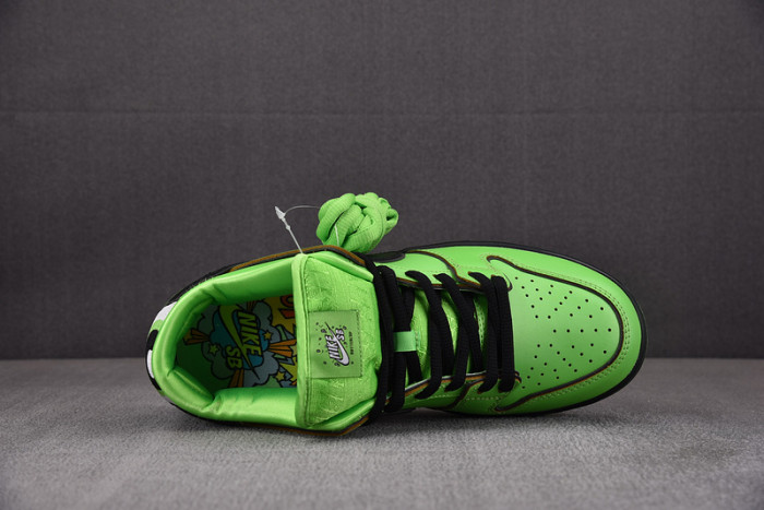 Nike SB Dunk Low The Powerpuff Girls Buttercup FZ8319-300