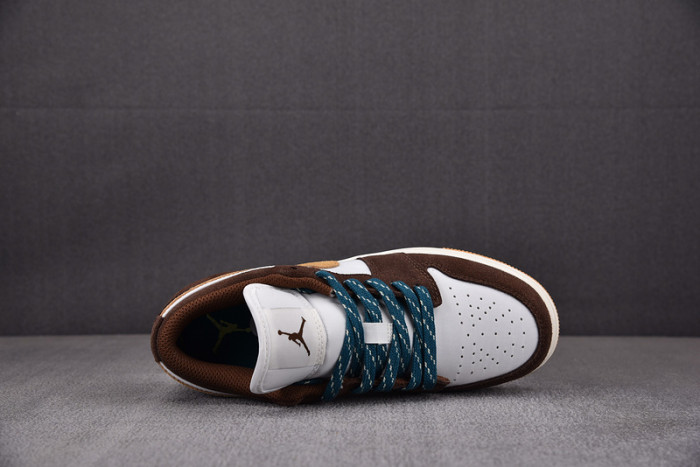 AIR JORDAN 1 LOW GS CACAO WOW GEODE TEAL FB2216-200