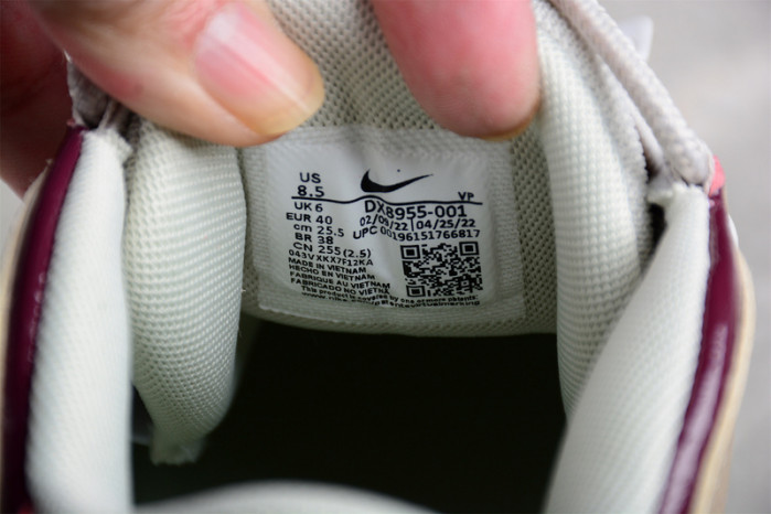 NIKE AIR MORE UPTEMPO SHOES "EARTHY" LIGHT BONE DX8955-001