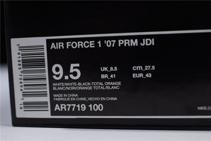 Nike Air Force 1 07 Just Do It Pack White AR7719-100