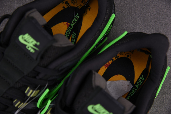 OFW x Nike Air Rubber Dunk “Green Strike” CU6015-001