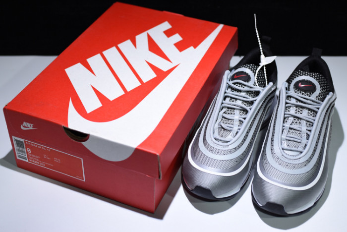 NIKE AIR MAX 97 ULTRA 17 SILVER RED 918356-003