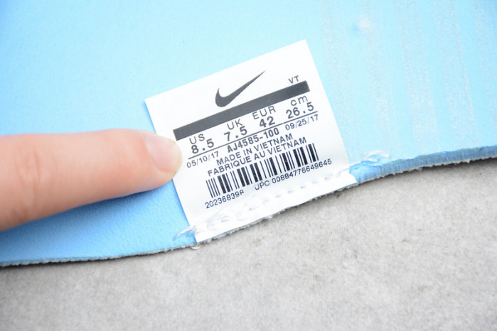 OFW X Air Max 97 The Ten White Cone Ice Blue AJ4585-100