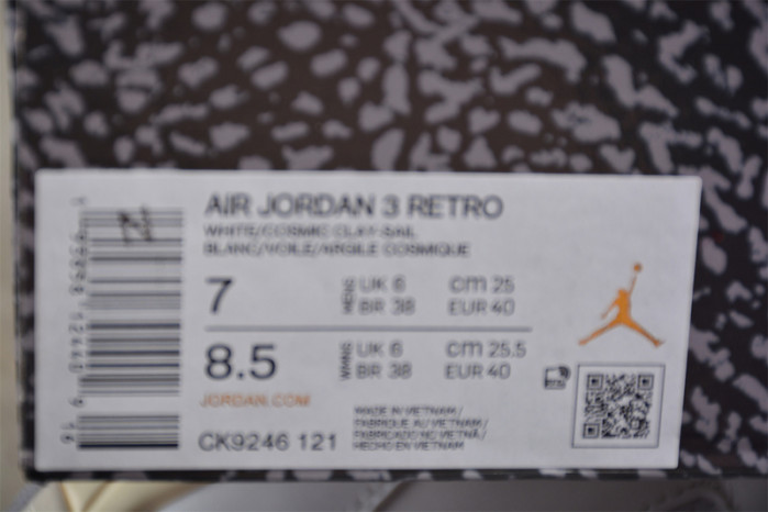 AIR JORDAN 3 RETRO 