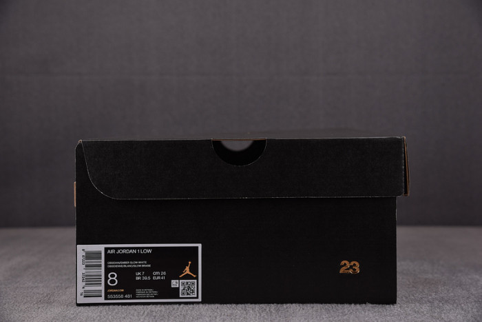 Jordan 1 Low Obsidian Ember Glow 553558-481