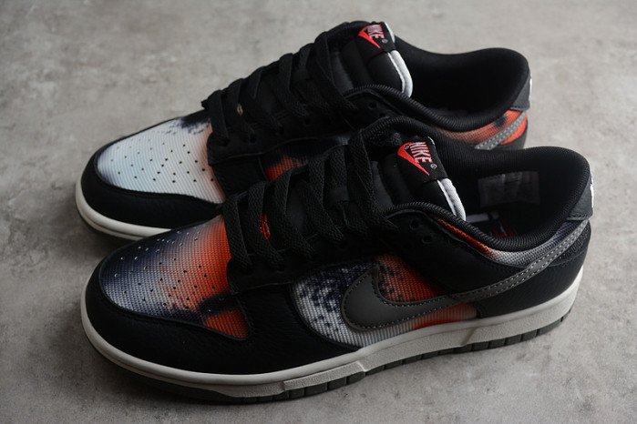 Nike Dunk Low Graffiti Black Red DM0108-001