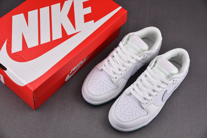 Nike Dunk Low GS White Grey Teal FD9911-101