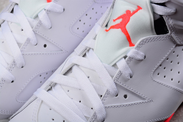 Jordan 6 Retro Infrared White (2014) 384664-123