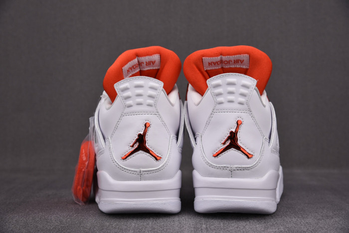 Air Jordan 4 Retro “Pure Money” Orange Metallic CT8527-118