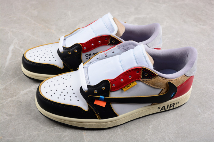 OFF X AIR JORDAN 1 LOW
