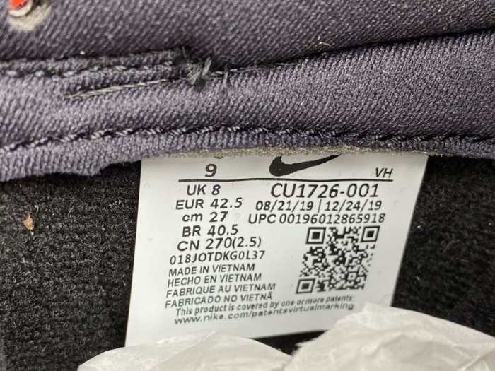 Nike Dunk Low SP Black White CU1726-001